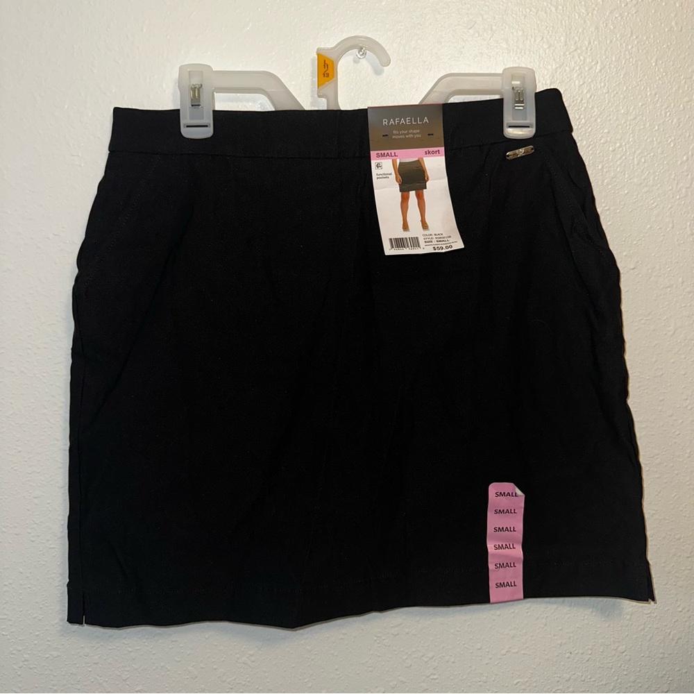 Rafaella Elegant Black Skirt